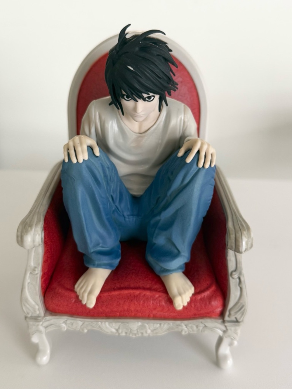 Anime official collectible death note L figure